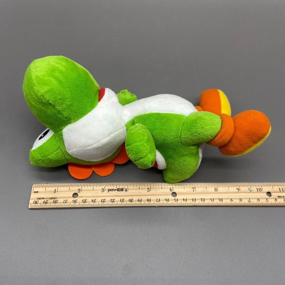 Yoshi Plush Stuffed Animal Toy Super Mario Brothers Nintendo 10 inch no tag - Picture 6 of 6